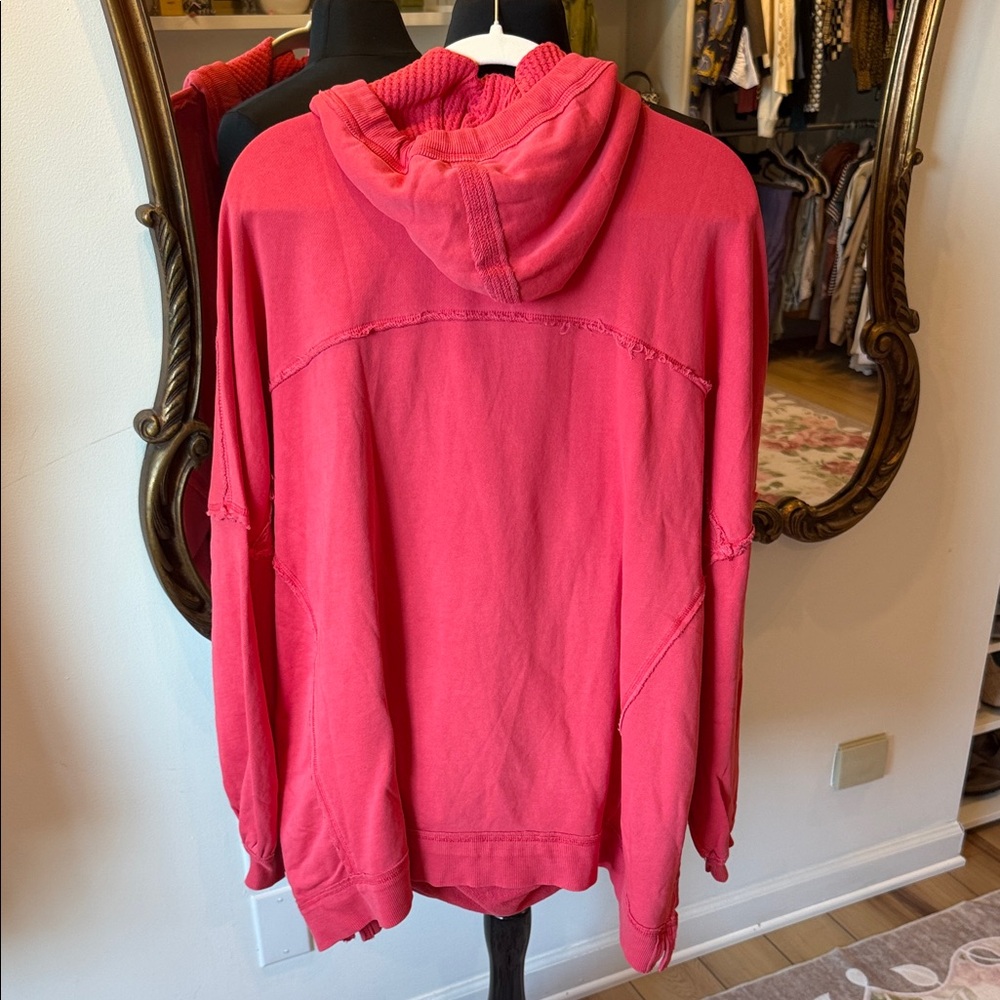 We The Free Red Hoodie Sweater - Picture 3 of 3